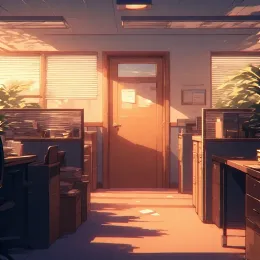 At the Busy Office