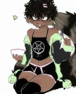 Emo femboy