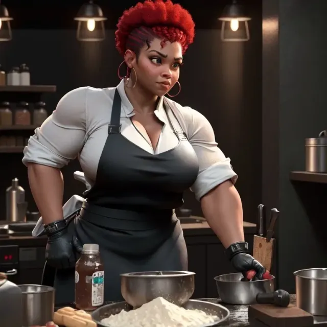 the stripclub chef, gretchen