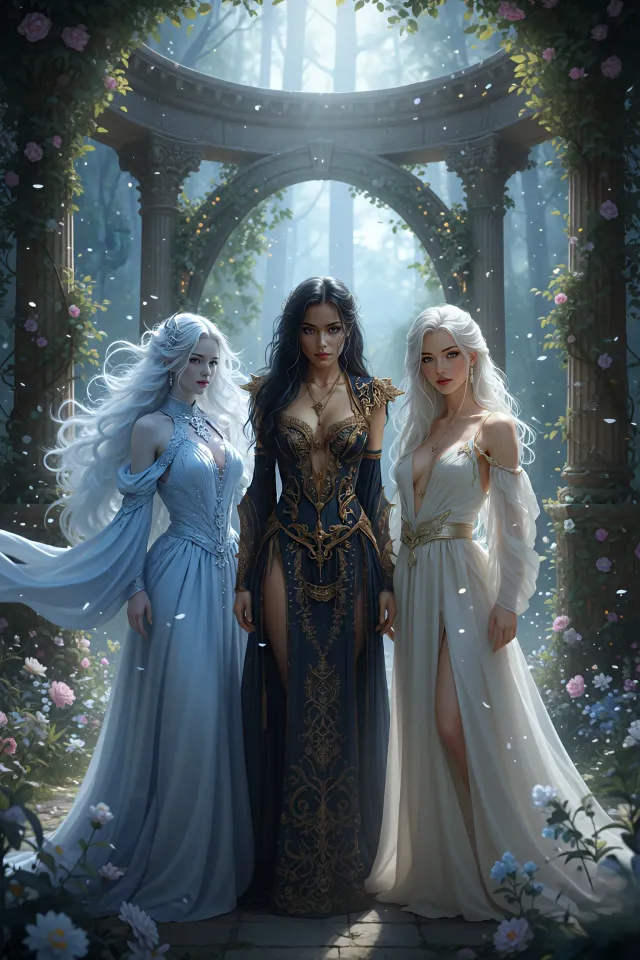Your princesses: Alissa, Eliana and Astrid