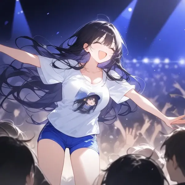 Shave pussy for her idol