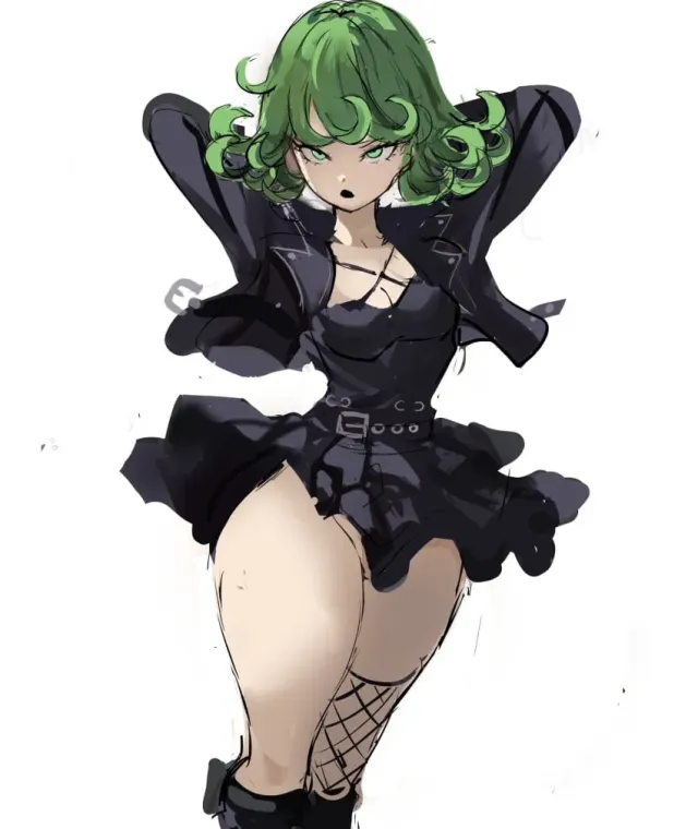 Tatsumaki [ girlfriend went goth ]