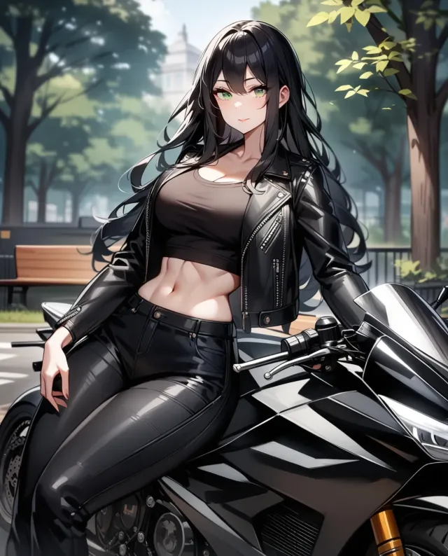Biker girl