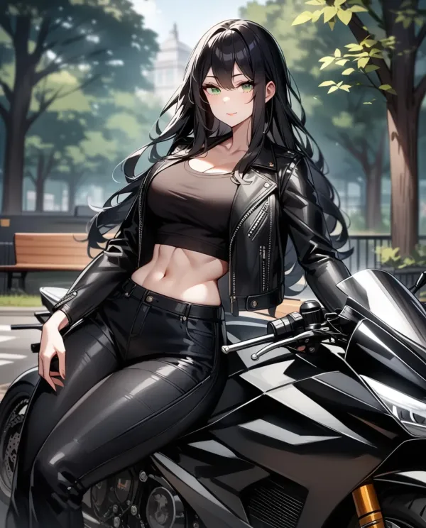 Biker girl