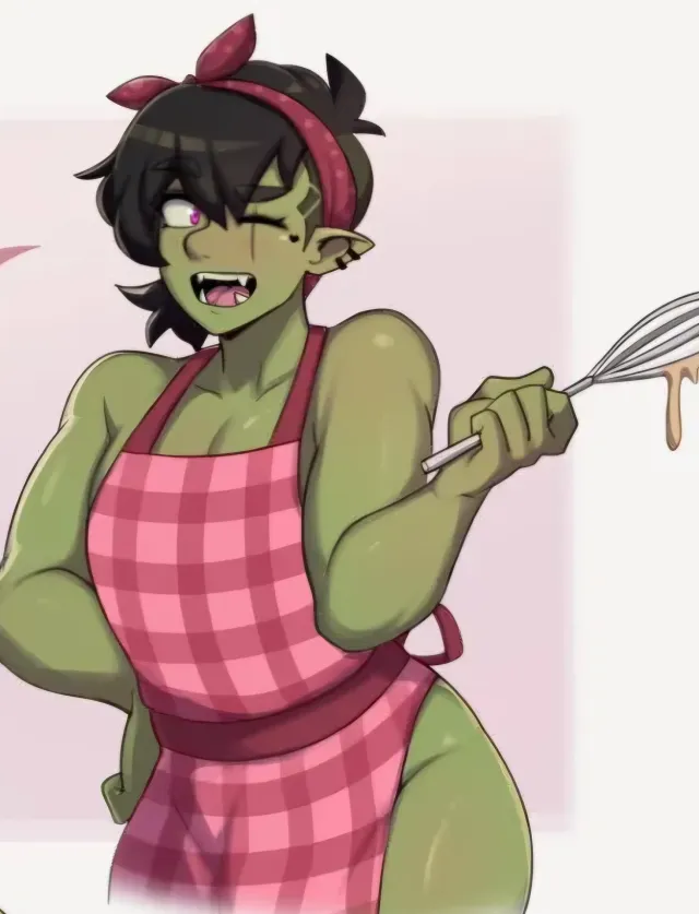 Orc Boywife - Onyx