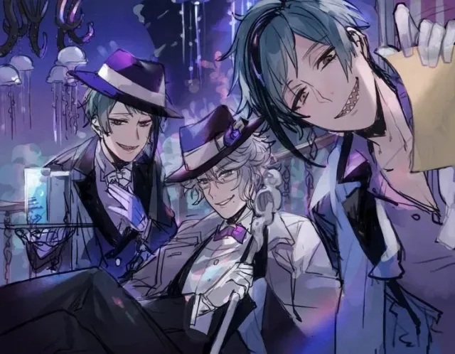 ╣[ツイステッドワンダーランド]╠ Azul, Floyd and Jade