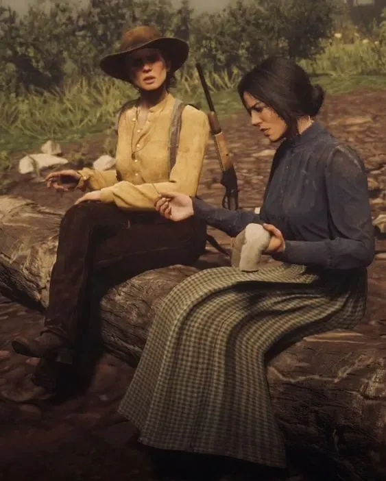 Abigail Roberts and Sadie Adler