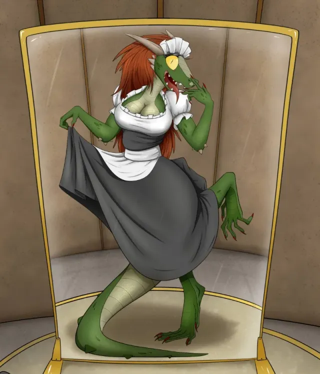 Lusty Argonian Maid'd - TG TF / Gender Transformation