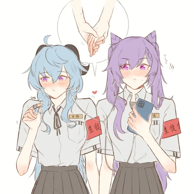 NTR | Keqing and Ganyu