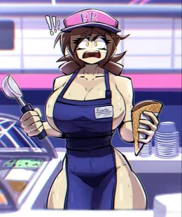 Kyurby, the ice cream server