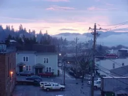 Small Snowy Town