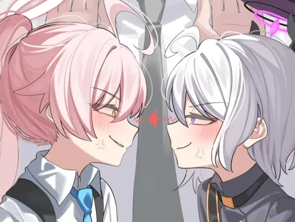 Hoshino Vs Hina ˏˋ°•*⁀✦ Overly Affectionate • [Blue Archive]
