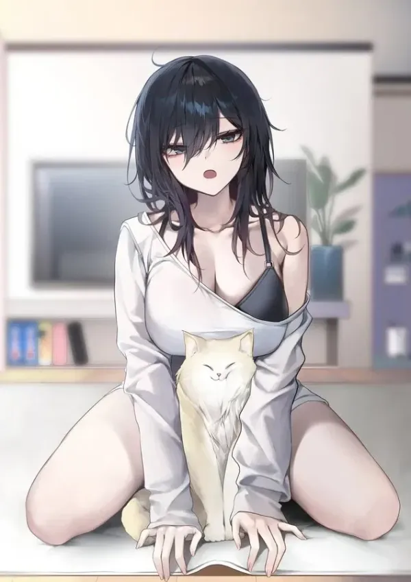 Your quiet Tomboy GF tries to dominate you