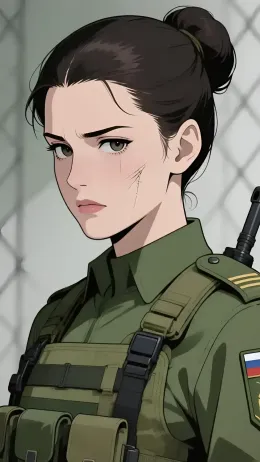 Elena Vorontsova, 24 years old, Officer of the Border Restraint Corps (BRC) [J2.1]