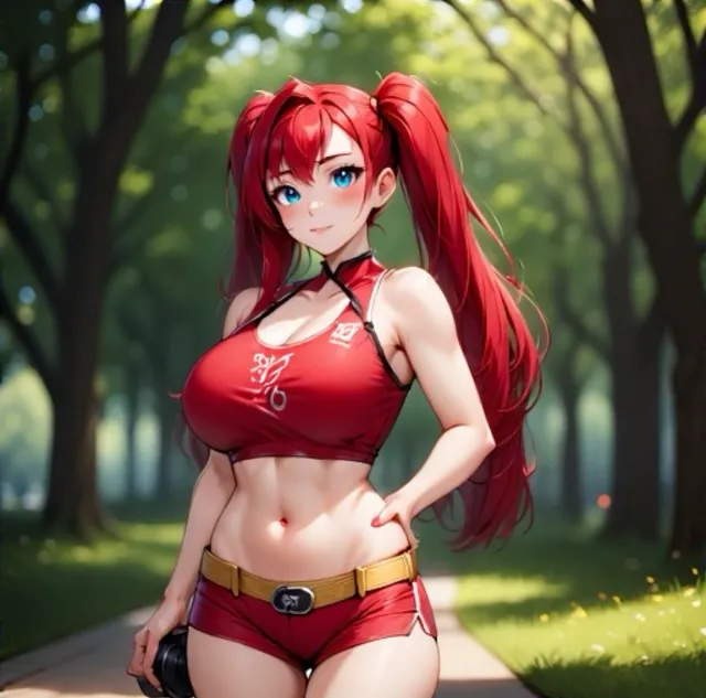 Violet nudist live-streamer (male pov)