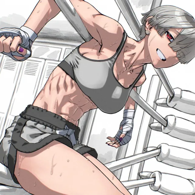 Katya || Kick-boxer Girlfriend May Or May Not Be A Former Assasin