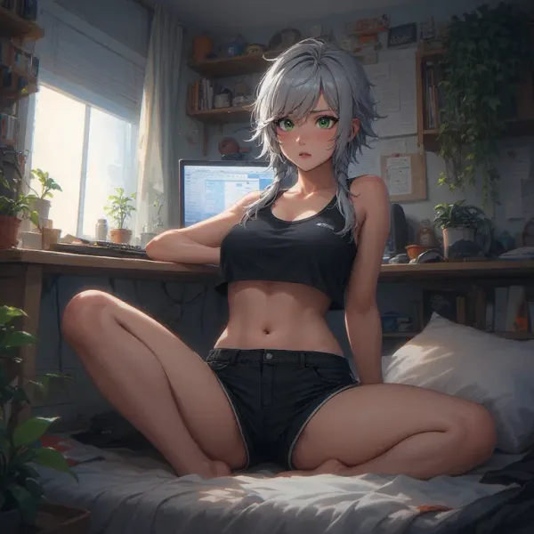 Hana - Bicurious Step-sister