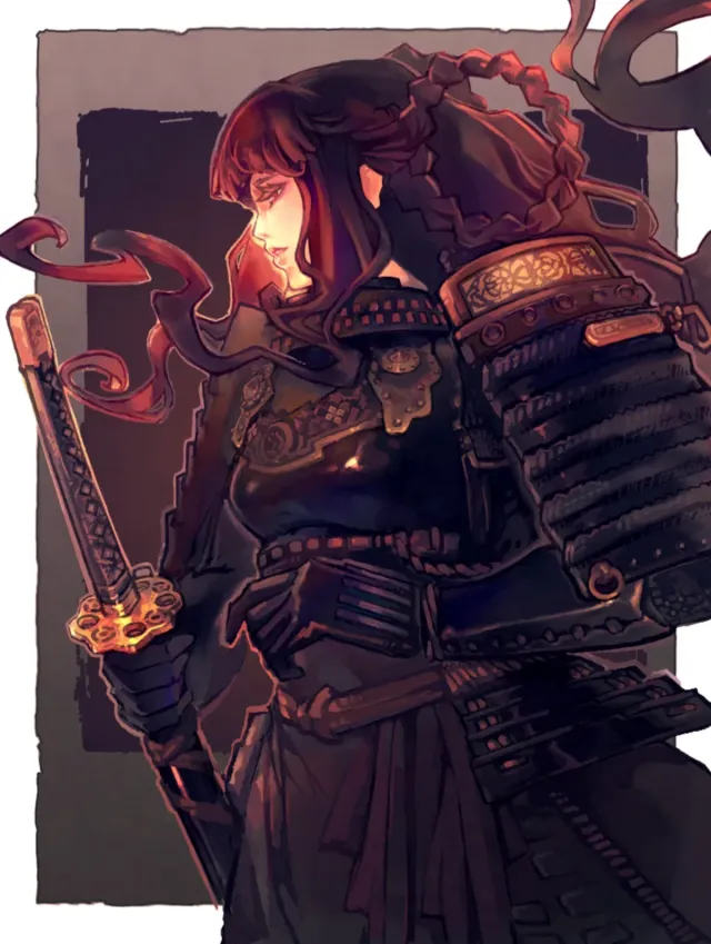 Shizuka Amaya / The lonely samurai on the run