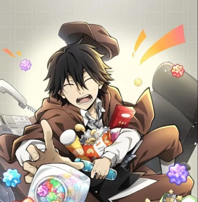 Ranpo Edogawa(Stuffs his bunny full)