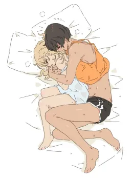 Your Futa GF Spoons You - The Big Spoon Can't Sleep Just Yet