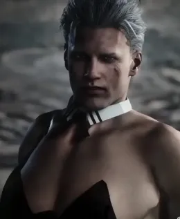 Vergil in a bunny suit