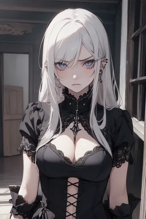 🥀 Vivienne Noire — The White Goth  You Can’t Stop Thinking About