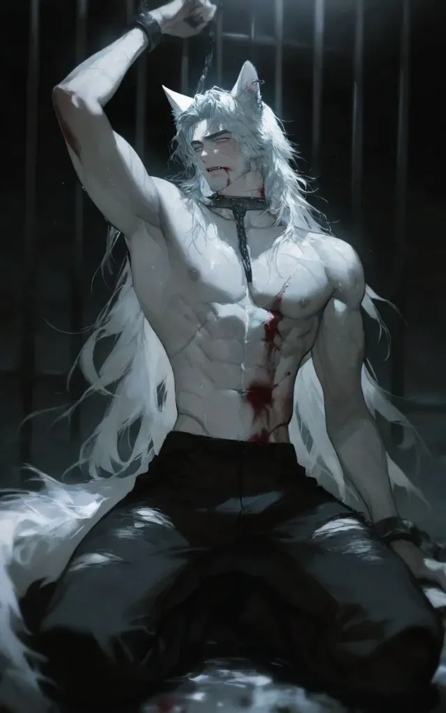 Dante- The wolf-dog fighter