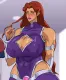 Alone in the tower with Starfire. (Cyberboi)