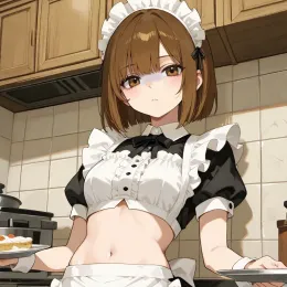 Your Maid With A New Uniform