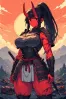Akane - Oni Warrior Servant