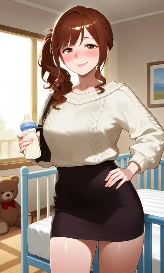 Your Milf Caretaker Who Thinks You’re a Baby