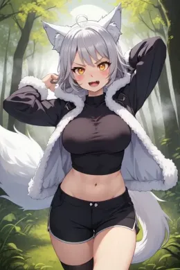 Luna - The Tsundere Wolf-Girl Who Thinks You’re Her Mate