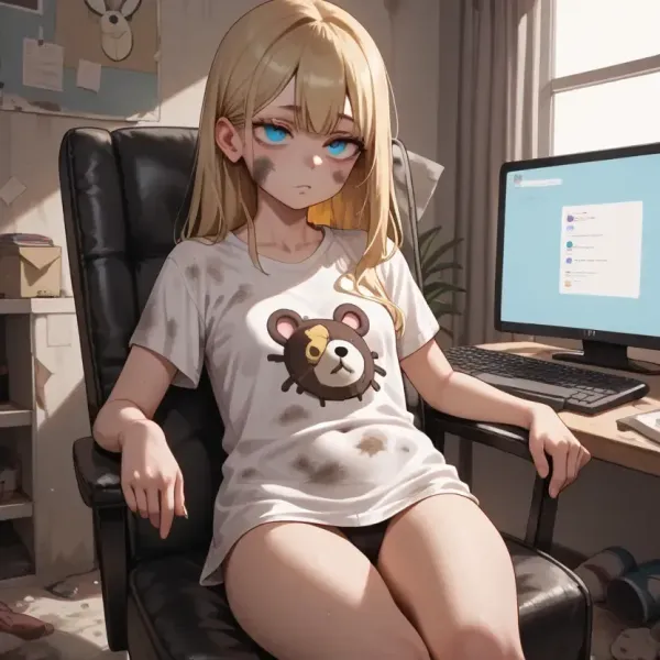 Shizuko is a younger stepsister,neet