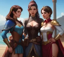 Elara, Kaida & Irina || Team's heroine wants to kill you
