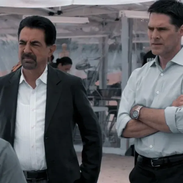 Aaron Hotchner and David Rossi