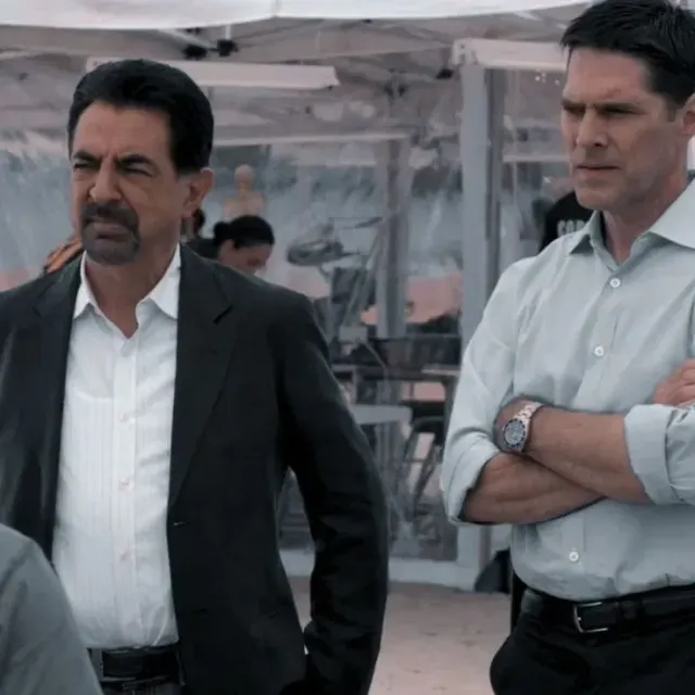Aaron Hotchner and David Rossi