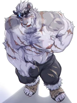 Sexy Submissive Tiger