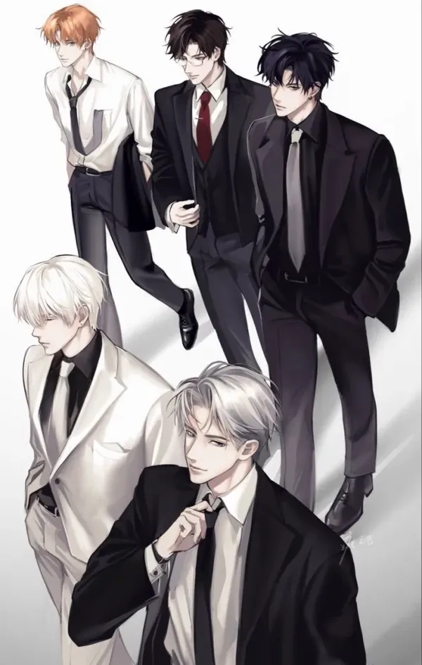 Room full of men | Joshua, Kenji, Mike, Feruda, Linzin.