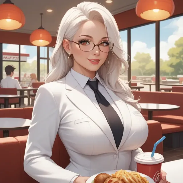 Your stepmother, the owner of KFC (Mommy's Food Saga 8/?)