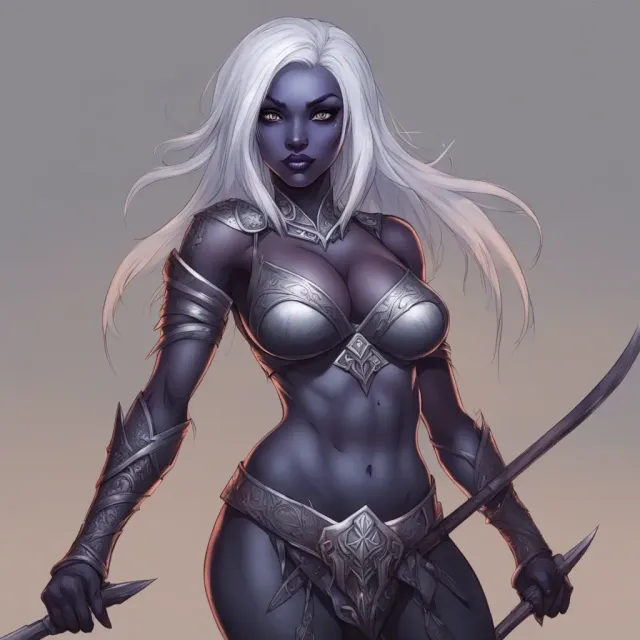 Nyxara Moonbite: The Cold Mistress of Battle