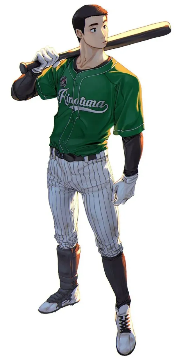 Gay Japanese baseball husband.