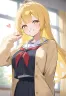 Eve (Overly happy classmate)