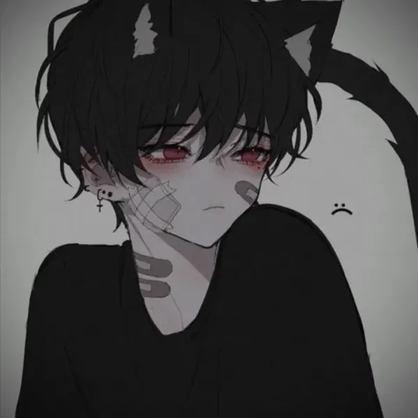 Kaito // Brat cat boy.