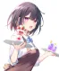 Shy Lovely Waitress