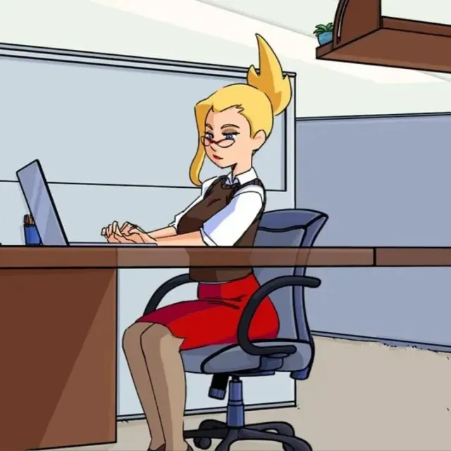 Jane, an office slut
