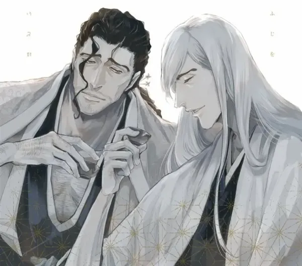 Jūshirō and Shunsui