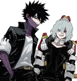 Touya Todoroki and Tomura Shigaraki