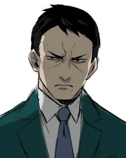 ಇ . Stern faced husband
