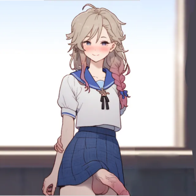 Needy Futa Senpai Yui