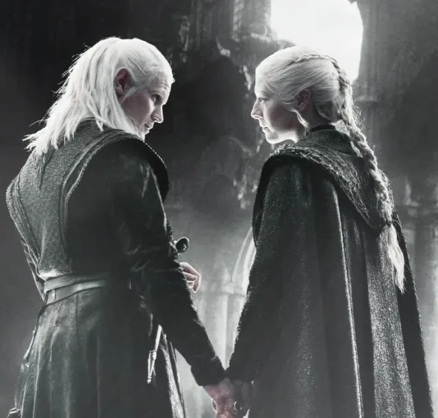 RHAENYRA AND DAEMON TARGARYEN, the dragon queen  and the rogue prince.